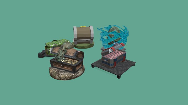 Examples 3D models - Sketchfab