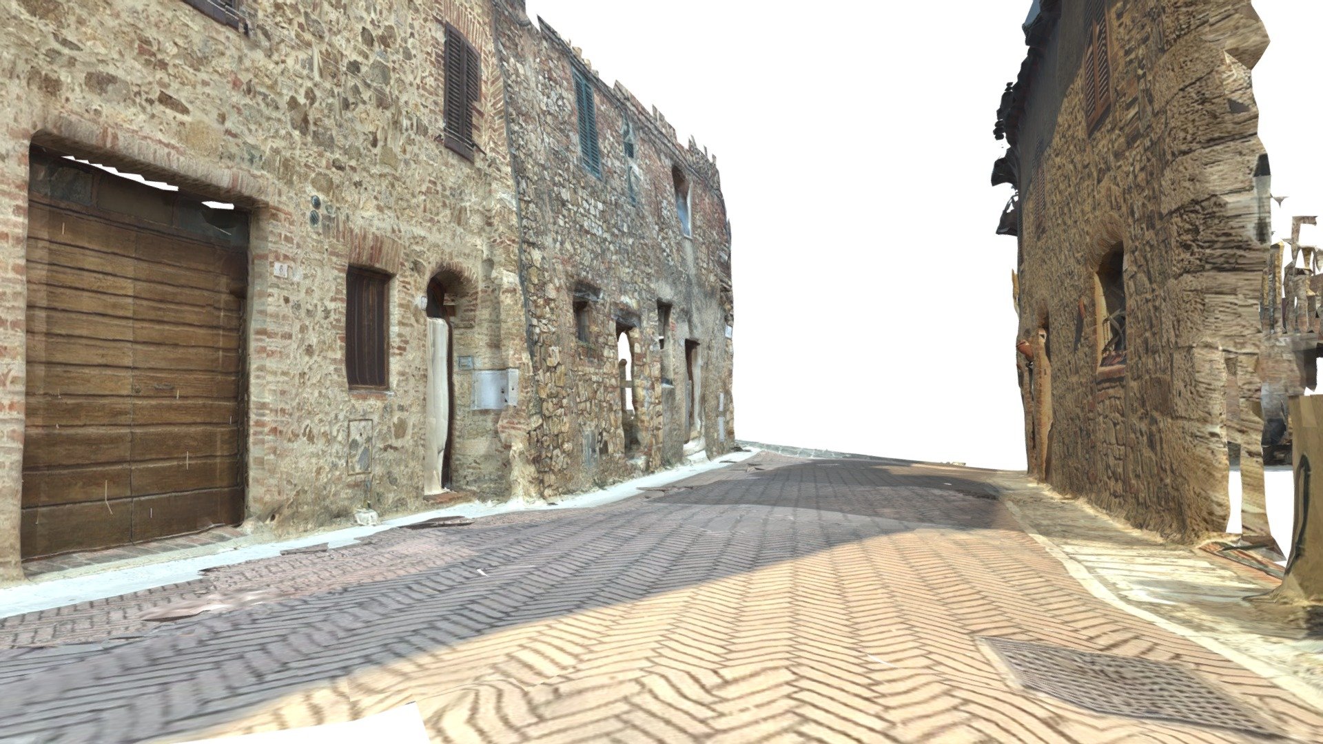 Castiglione d'Orcia - Mobile LiDAR 06