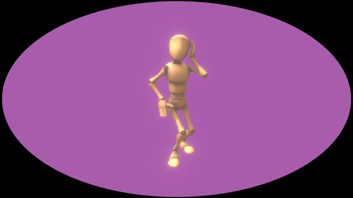 Maggie_Action_Pack 3D Model