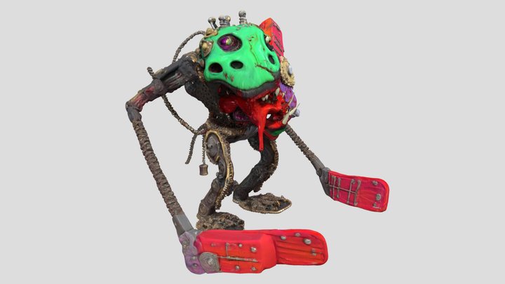 Scythepick - monsters of rock – Kostenloses 3D-Modell STL
