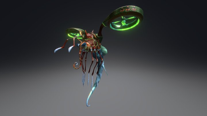 Mechanic Mosquito Thing 2.0 3D Model