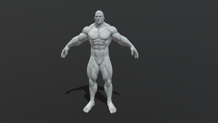 Male Body 06 3D Model