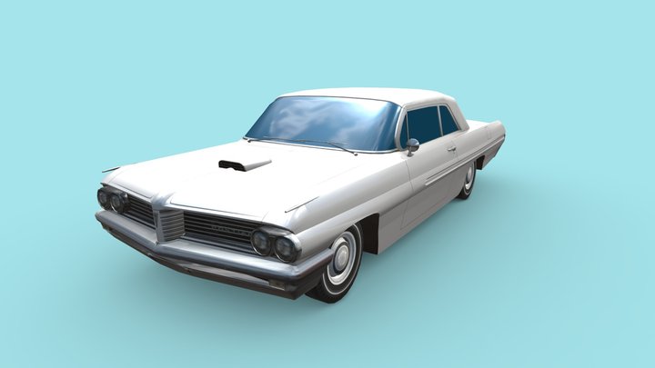 1962 Pontiac Catalina 3D Model