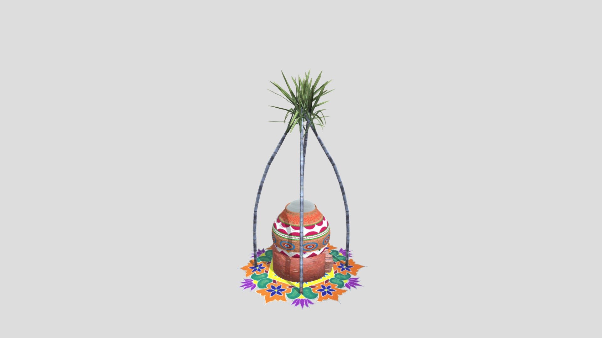 Pongal Setup with Super cane rigged