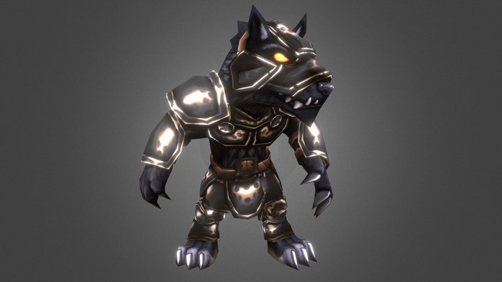 Grim Wolfen 3D Model