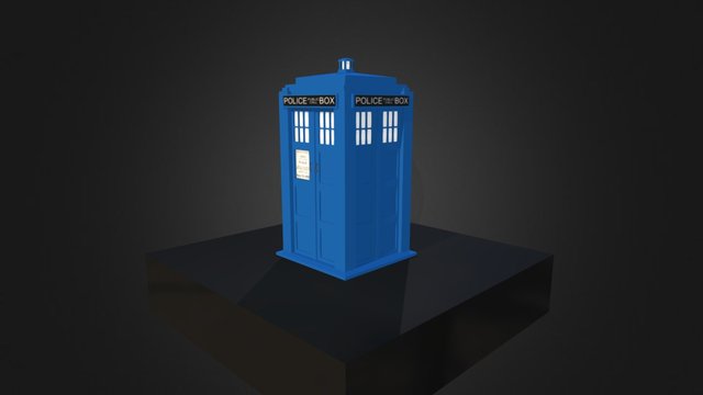 TARDIS - Time and Relative Dimension(s) in Space 3D Model