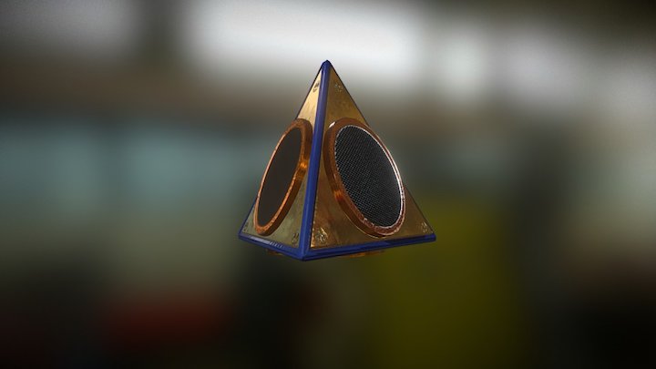 Triangle Speaker 3D Model