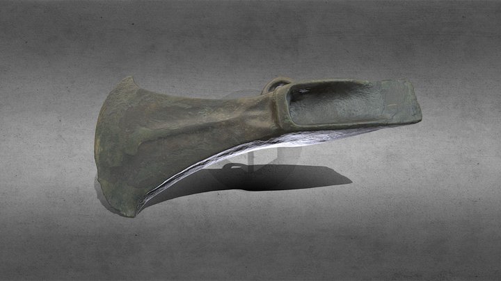 Looped Palstave from Markeaton Brook 3D Model