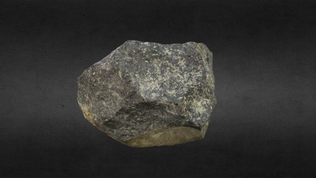Mata Menge Stone Core 3D Model