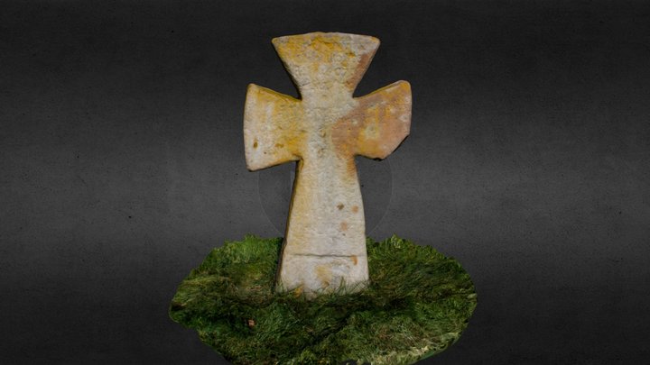 Кам'яний хрест 3D Model