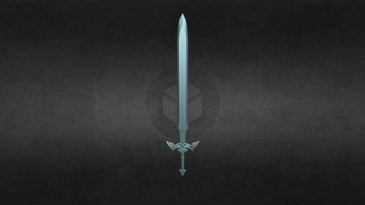 Legend of Zelda Sword 3D Model