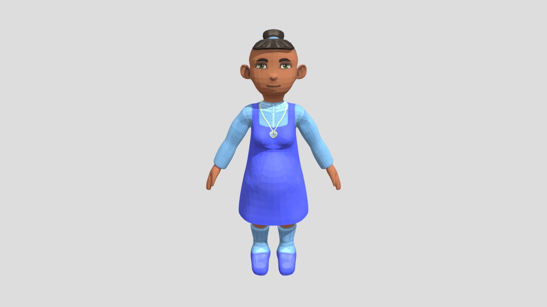 Full Body Pregnant Woman