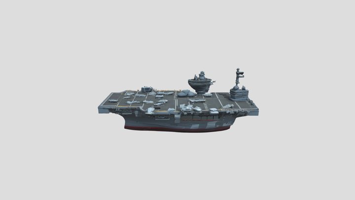aircraft carrier 3D Model