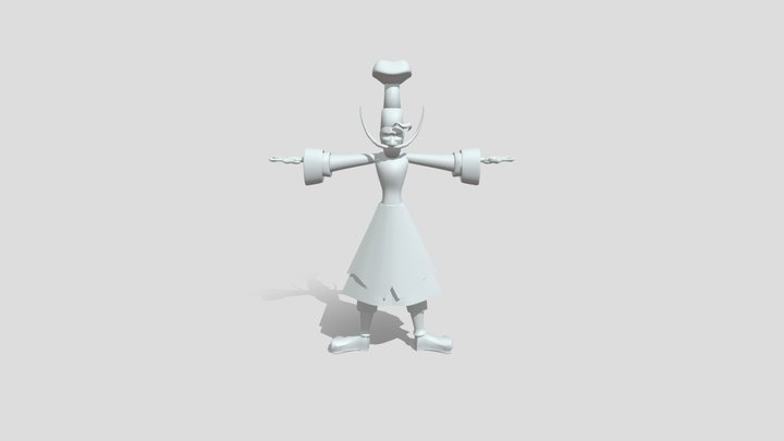 Chefcito - Napoleone 3D Model