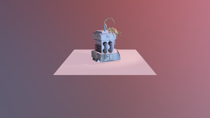Alien_lootbox 3D Model