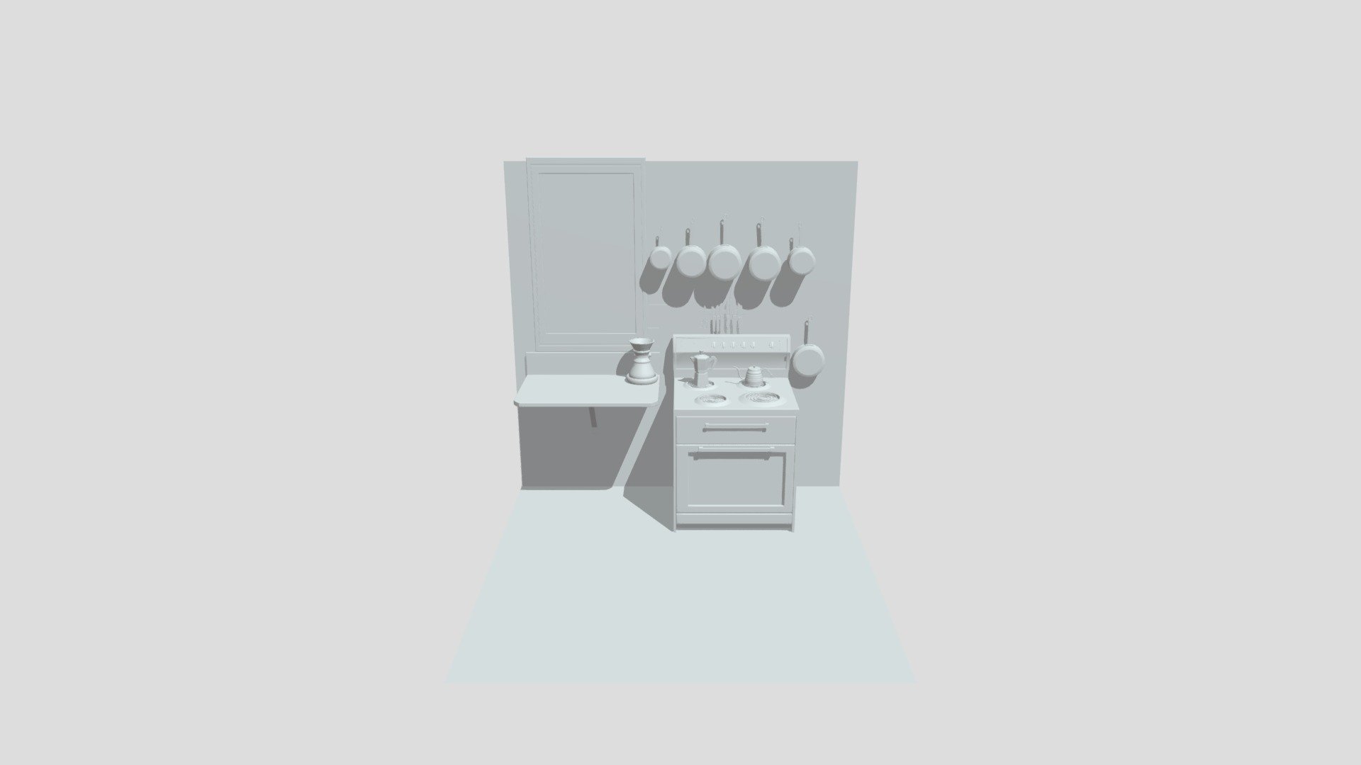 Kitchen Scene