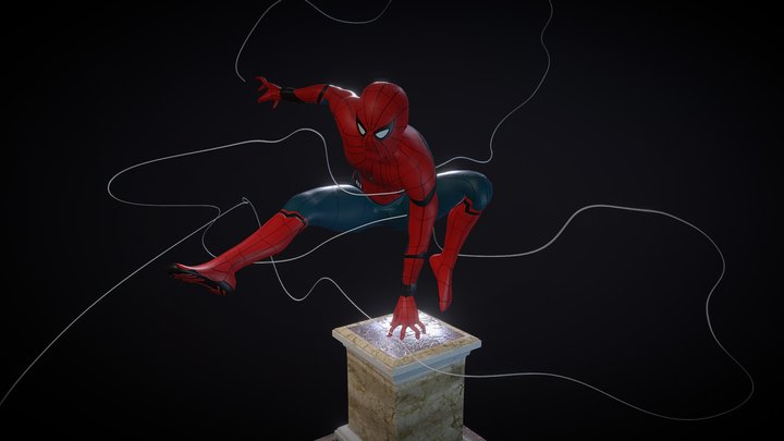 Spider-Man Homecoming 3D Model
