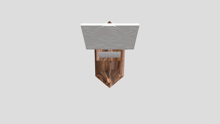 boat of king 3D Model
