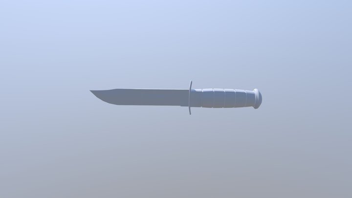 Knife HP 3D Model