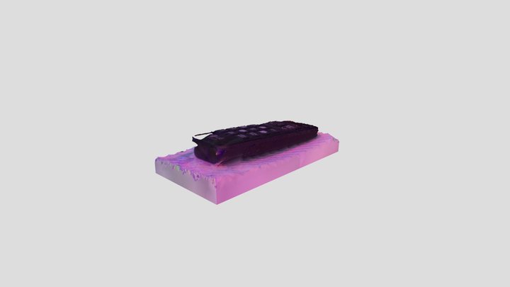 LG monitor remote control 3D Model