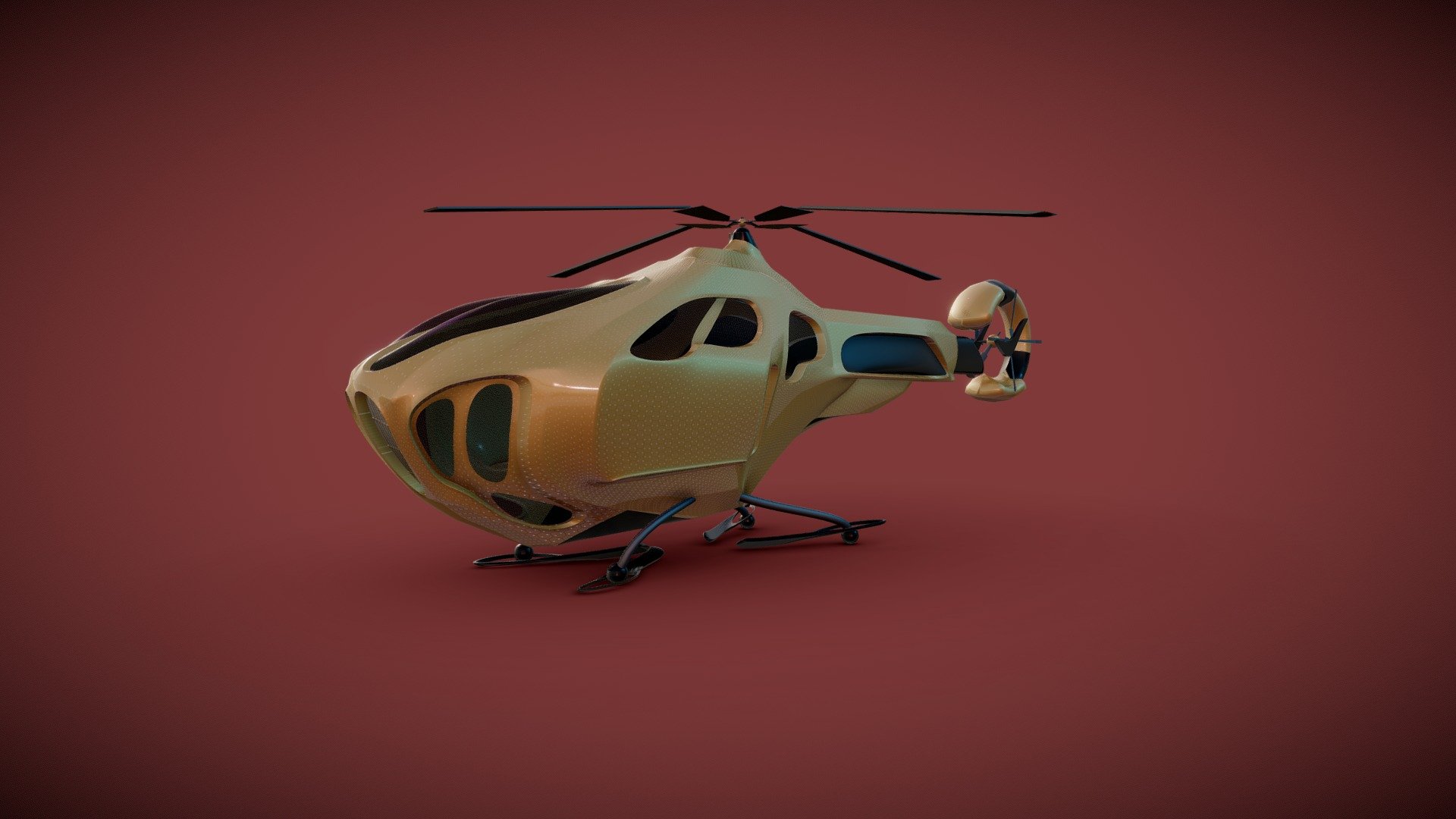 Swift Air Bubble Helicopter