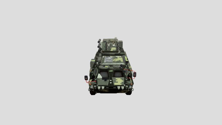 BTR-4 vehicle 3D Model