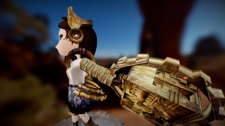 Hibibun Shoba & Astrasyuta 3D Model
