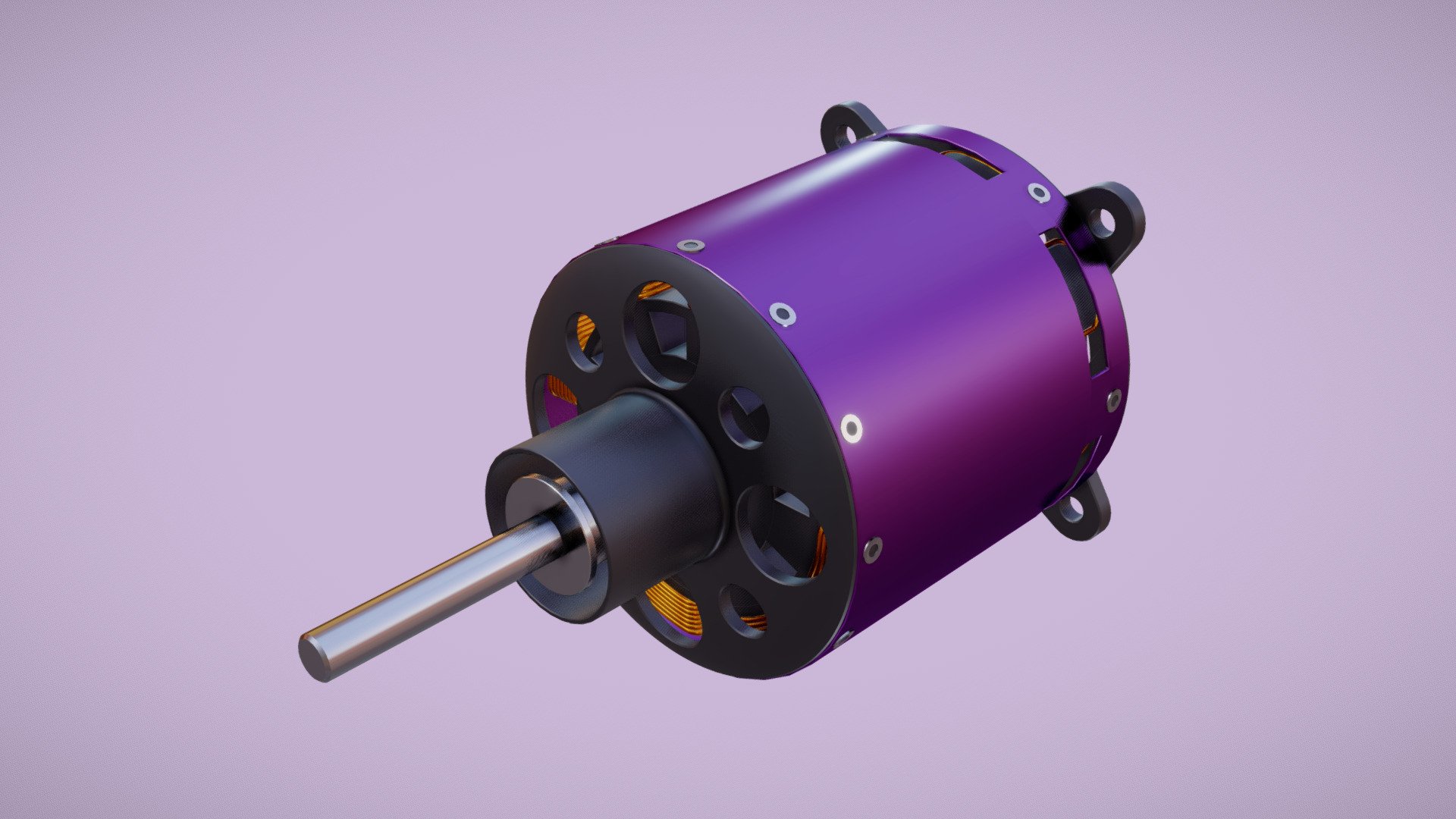 Paravan Electric Motor 3D model by romullus [0656708] Sketchfab