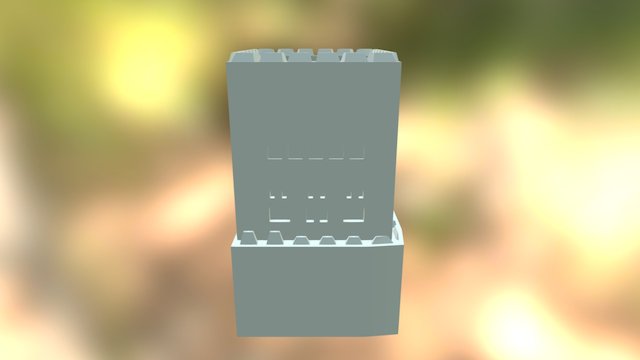 TORRE COMARES3,  Alhambra 3D Model