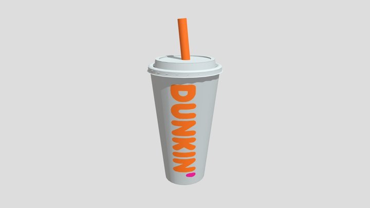 Dunkin Cup 3D Model