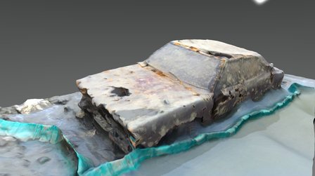 Hampstead Heath Pond Car 3D Model