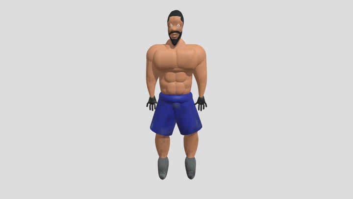 Clawd Henshaw 3D Model
