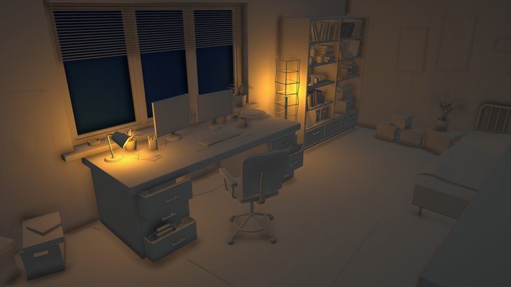 Work_space 3D Model