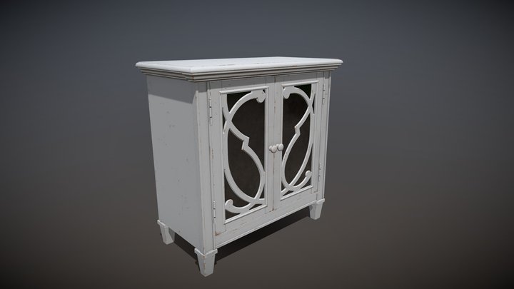 Accent Cabinet 3D Model