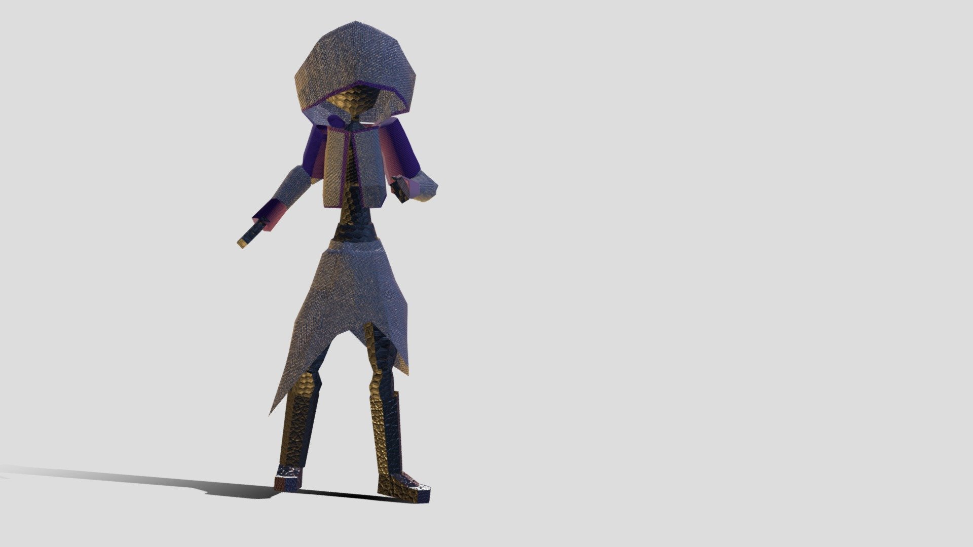 Assessment 3b 3d Character Foundation 3d Model By Agfasteve