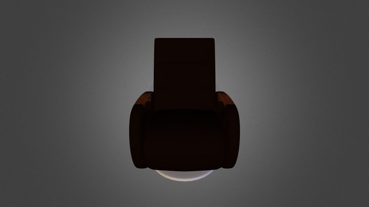Rock Chair 3D Model