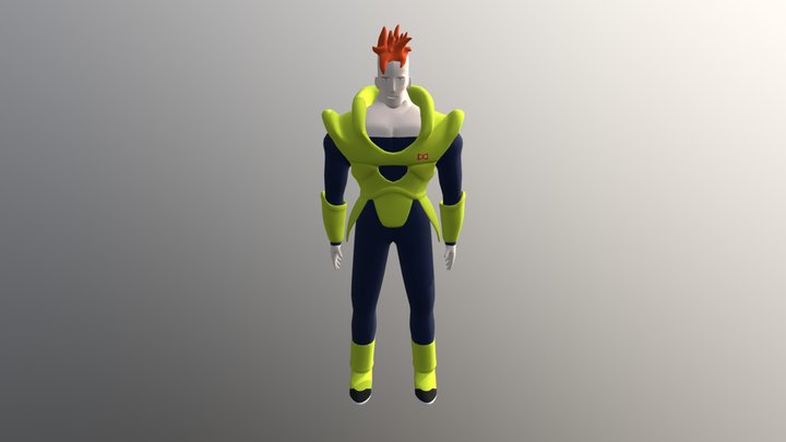 ANDROID 16 3D Model