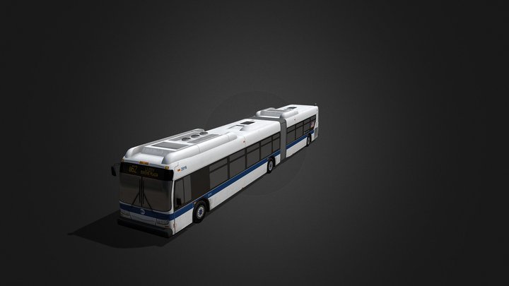 New Flyer XD60 3D Model
