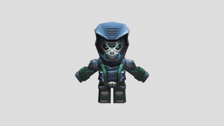 Call Of Mini Infinity - Fireowl Assault 3D Model