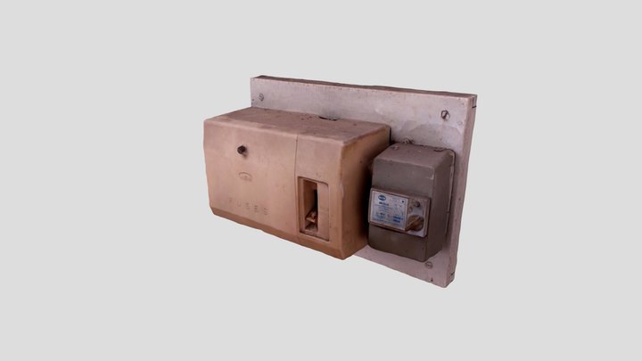 Old Circuit Breaker Box, Cyprus 3D Model