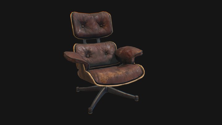 Eames Lounge Chair 3D Model