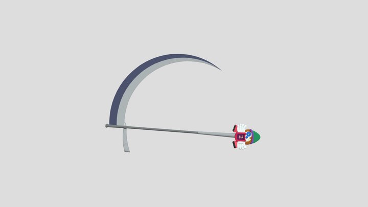 Kite's Crazy Slot Scythe 3D Model