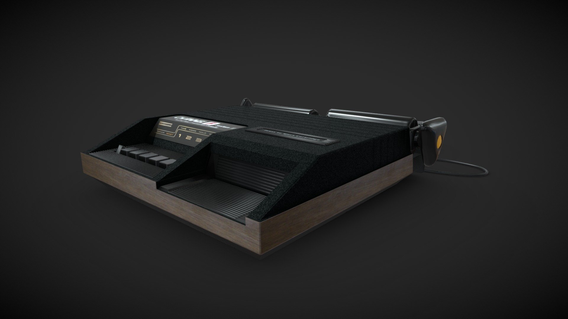 Fairchild CHANNEL F Sytem II Download Free 3D model by denisstephane