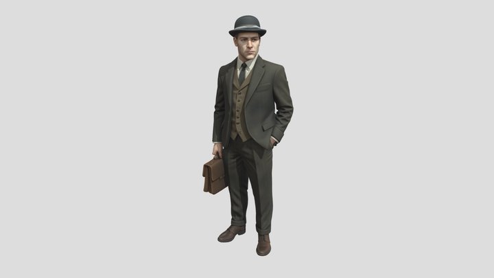 The Traveler 3D Model