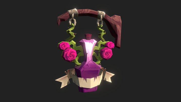 DAE GameArt - Hearthsign. Worgen Apothecary 3D Model