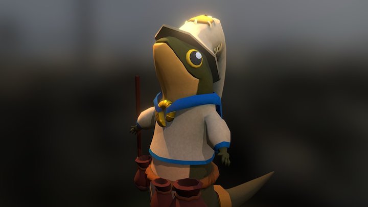 Merchant - Shattered Might 3D Model