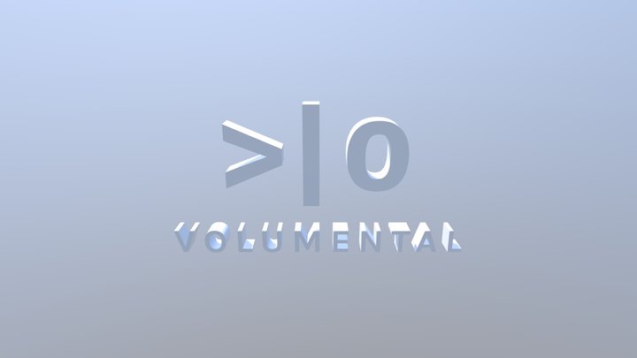 Volomental Logo 3D Model