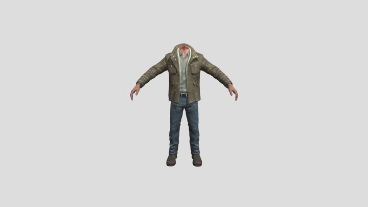 Miles Upshur 3D Model