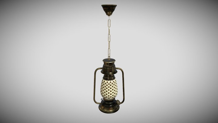 Vintage lamp 3D Model