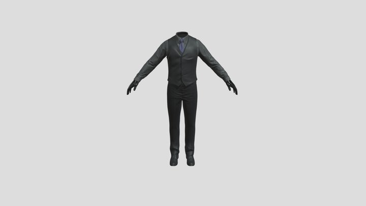 Energized TvMan Body 3D Model